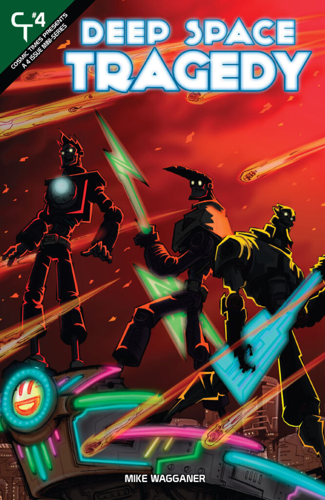 Deep Space Tragedy Issue Four Cover from Cosmic Times